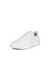 Women's ECCO® Street Tray Leather Sneaker - White - Main