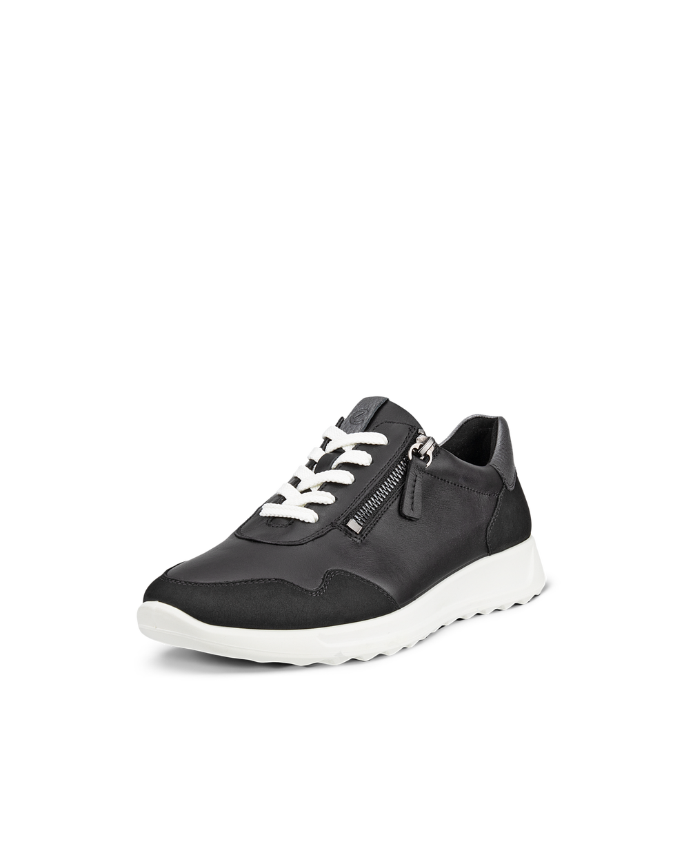 ECCO® Flexure Runner nahast vabaajajalats naistele - Must - Main