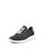 Women's ECCO® Flexure Runner Leather Sneaker - Black - Main