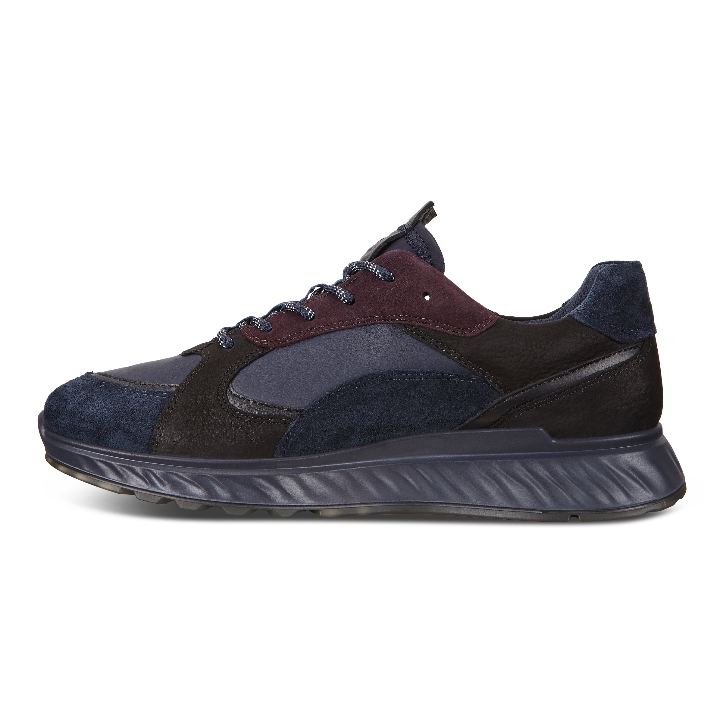 ECCO ST.1 Men's Layered Sneakers - Blue - Inside