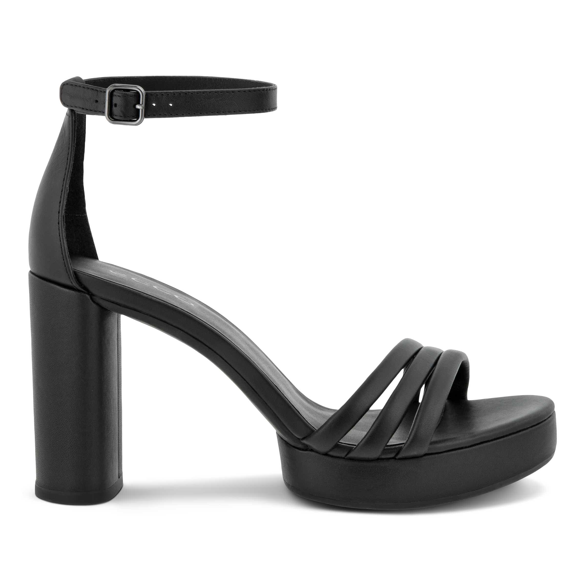 ECCO Elevate Sculpted Sandal 75 - Black - Outside