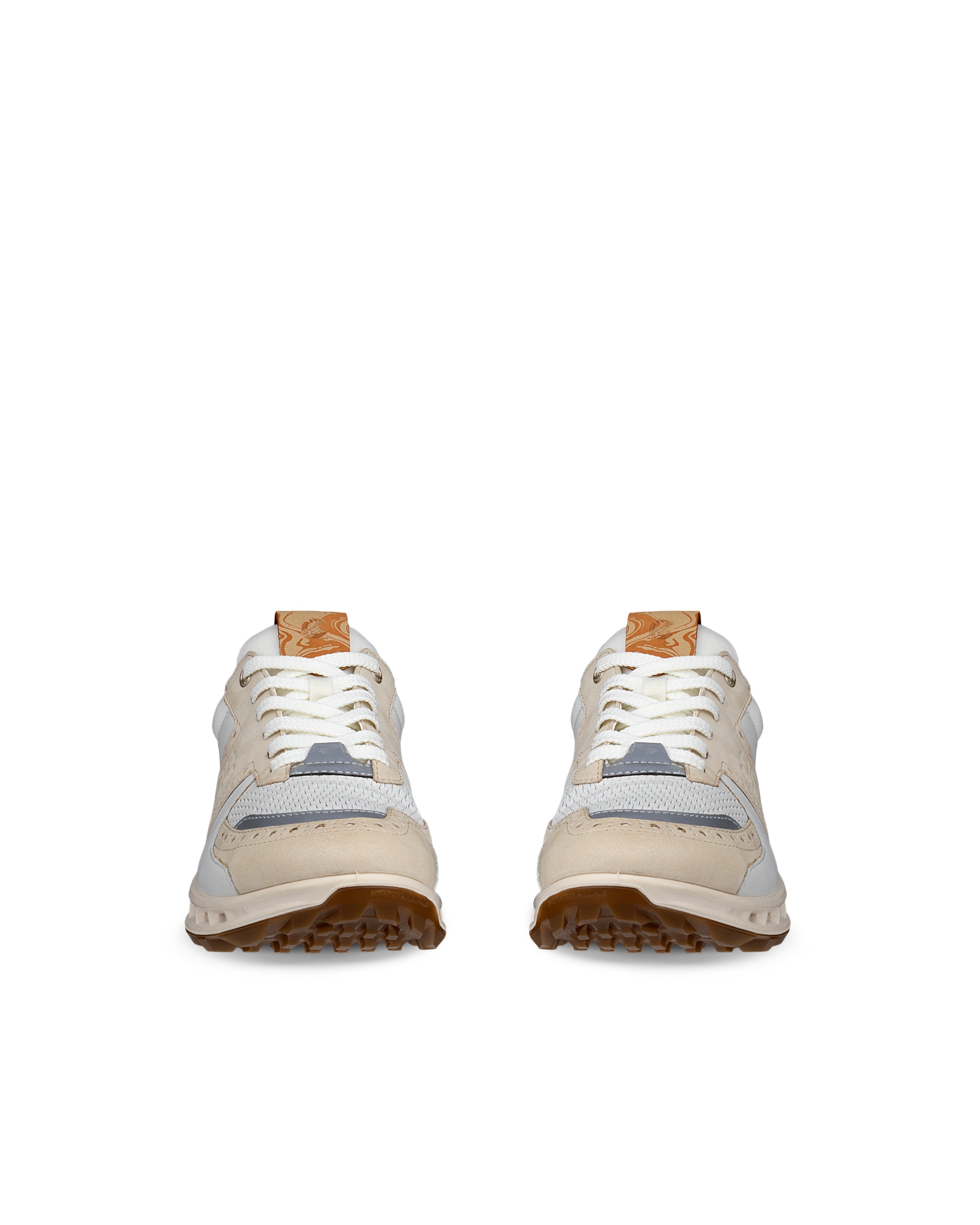 ECCO Golf BIOM C4 ウィメンズ レザーGore-Texゴルフシューズ - ホワイト - Front pair