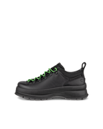 ECCO® Track 30 chaussure imperméable en cuir pour homme - Noir - Outside