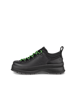 ECCO® Track 30 chaussure imperméable en cuir pour homme - Noir - Outside