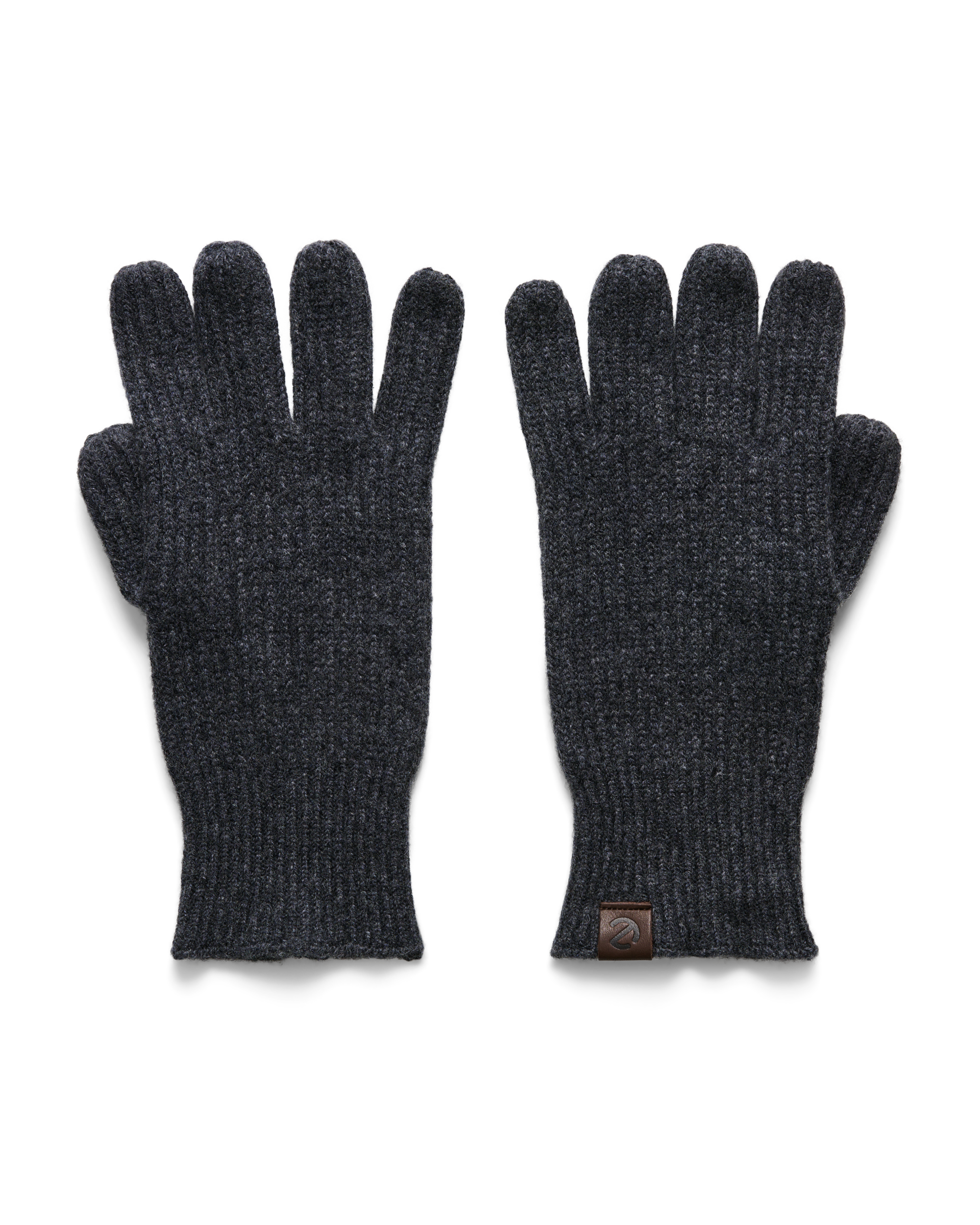 Ecco Men Fine Classic Gloves - Gris - Main