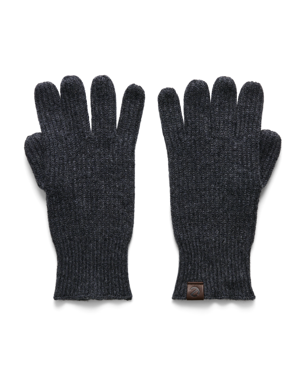 Ecco Men Fine Classic Gloves - Gris - Main