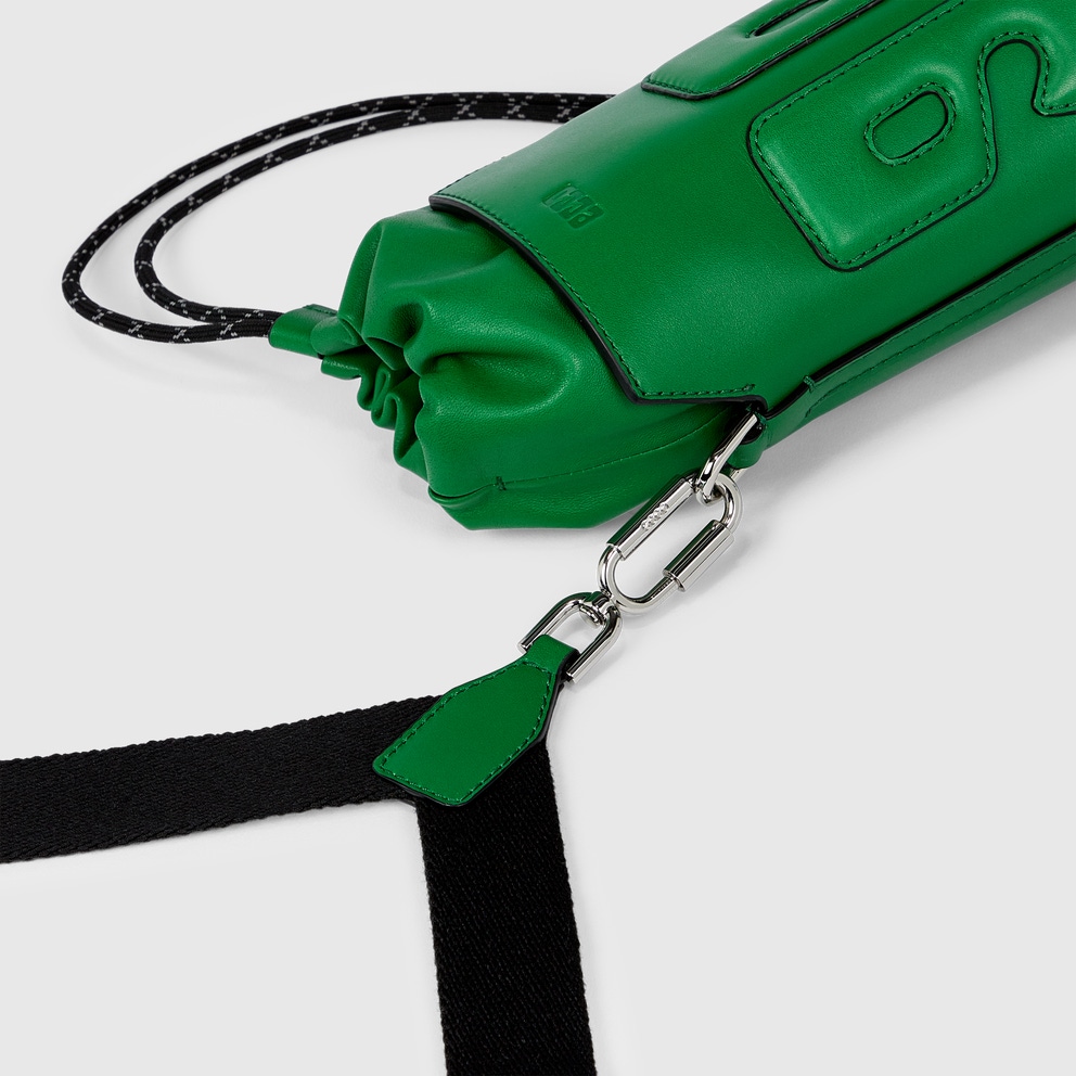 ECCO® E Leather Crossbody Bag - Green - Detail-2