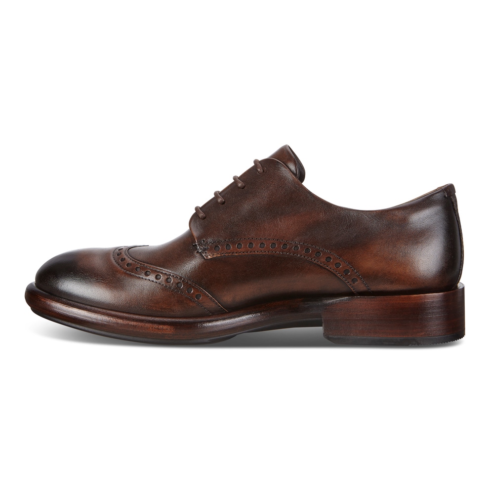 ECCO Vitrus Artisan Shoe - Brown - Inside