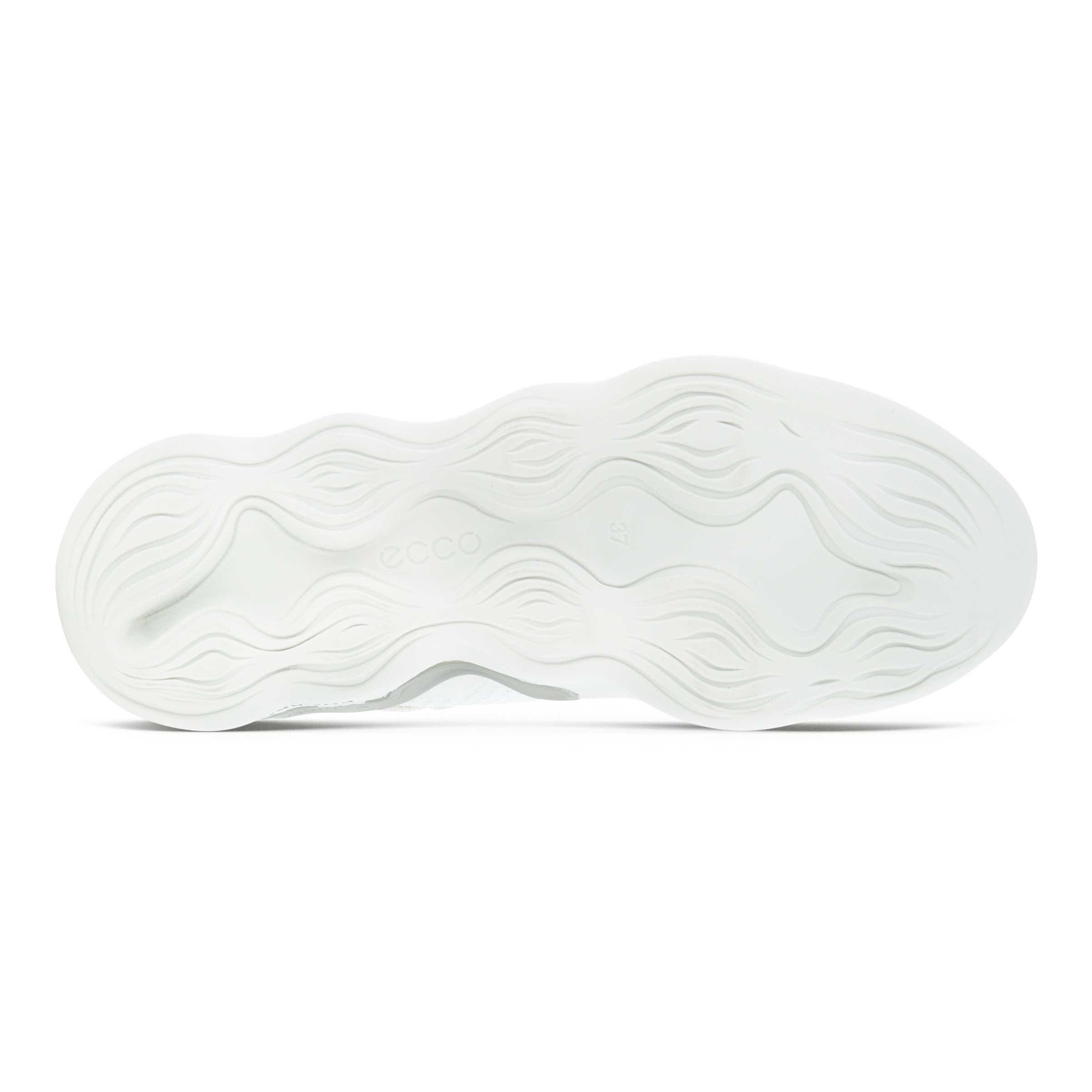 Zapatillas de piel ECCO® Elo para mujer - Blanco - Sole