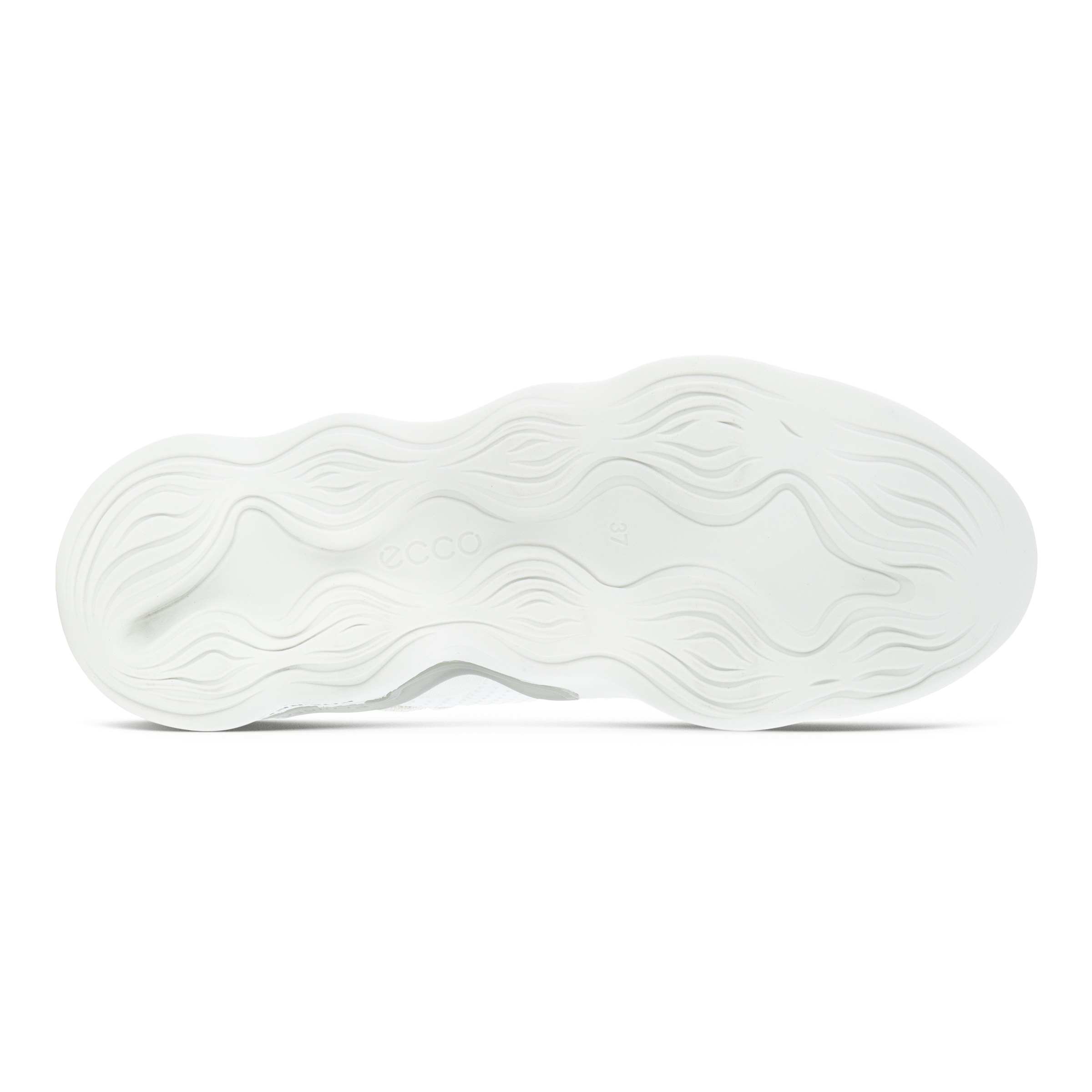 Zapatillas de piel ECCO® Elo para mujer - Blanco - Sole