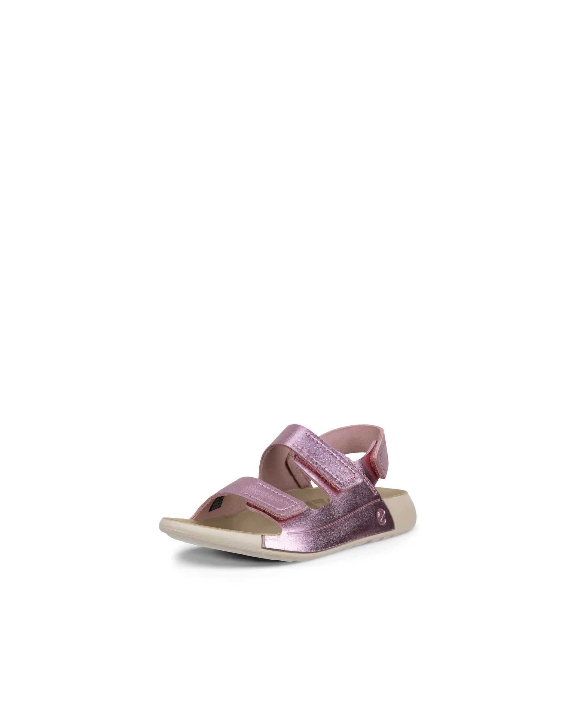 ECCO® Cozmo rihmadega nahast sandaalid lastele - Roosa - Main