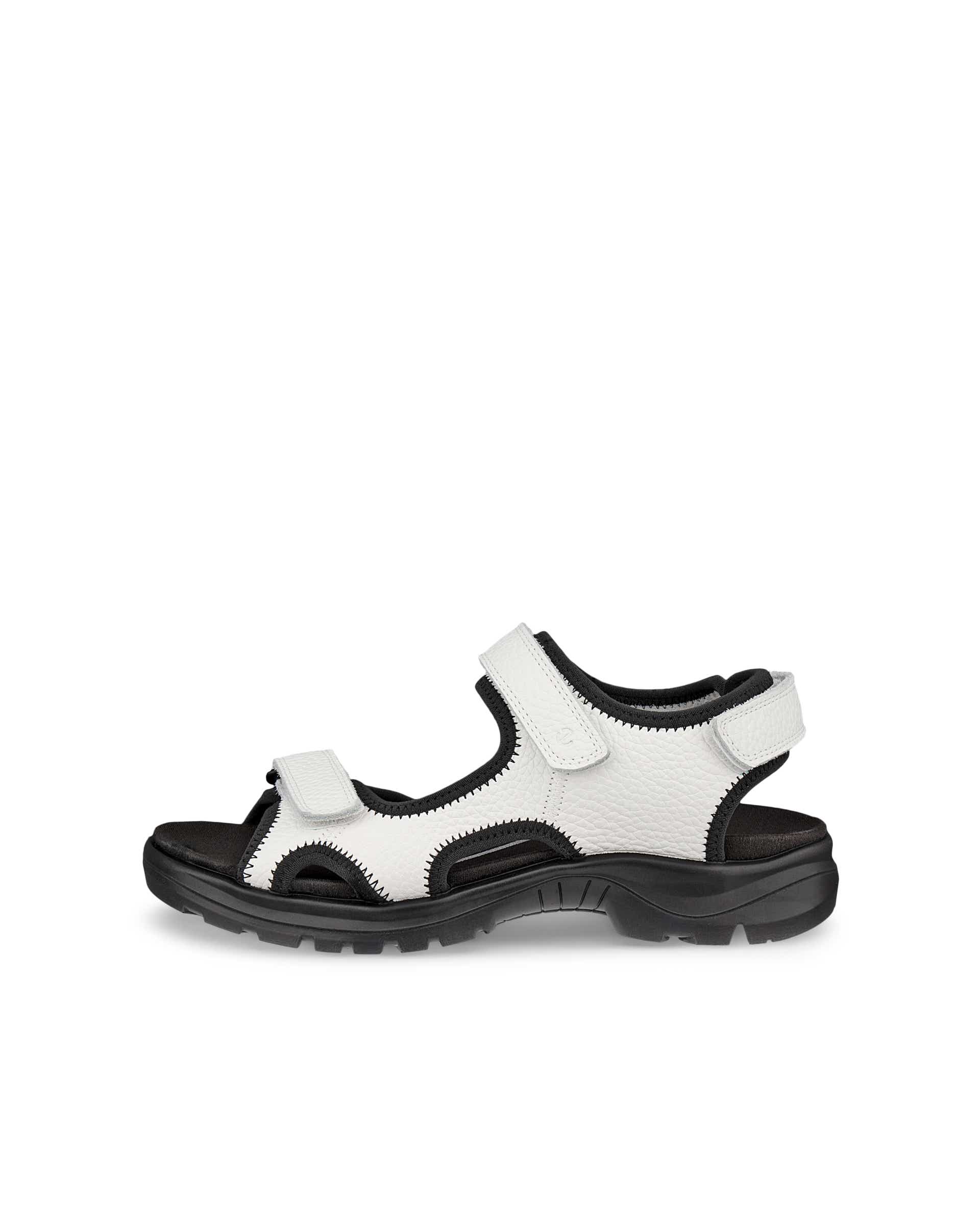 Women's ECCO® Hike Leather Outdoor Sandal - White - Outside