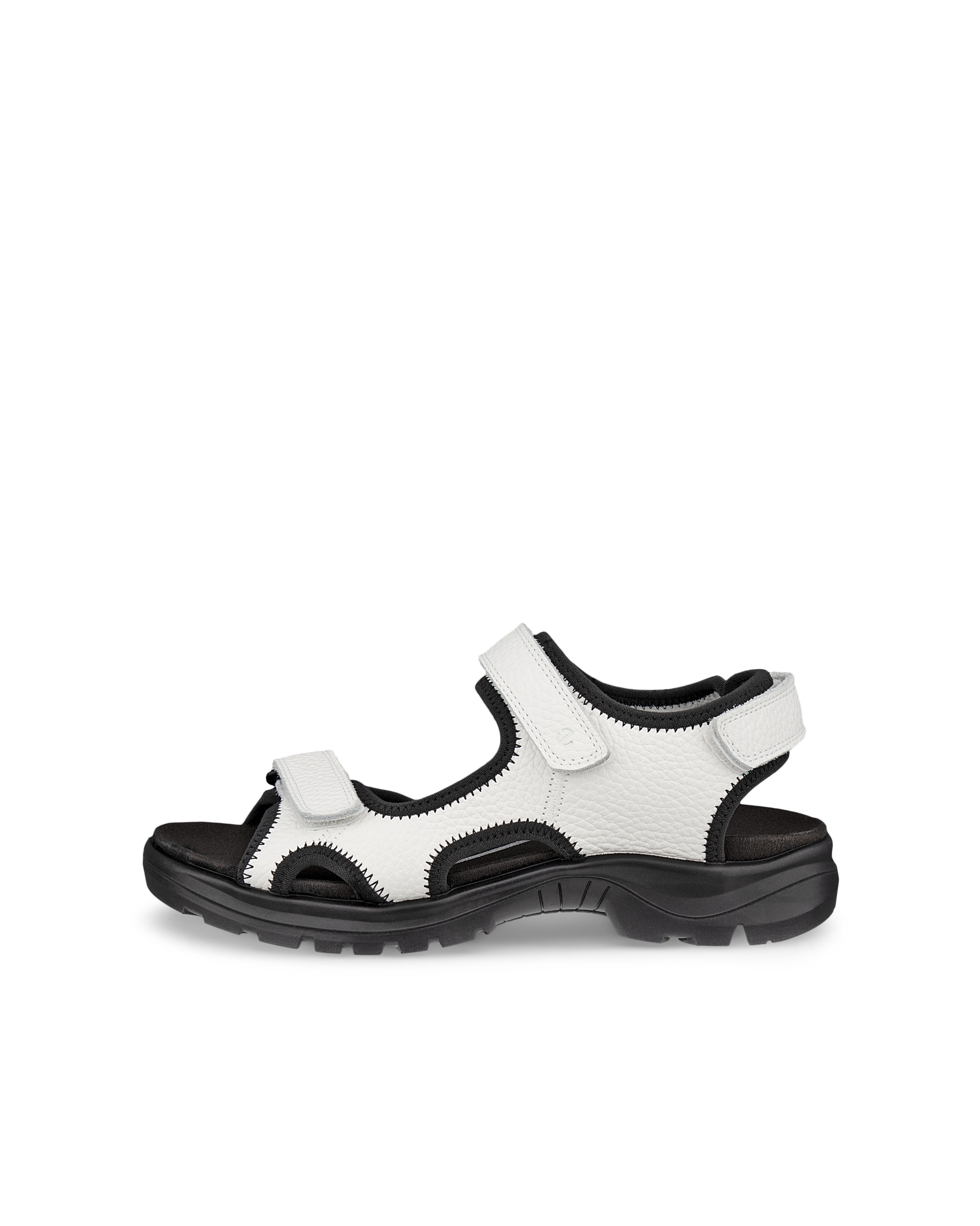 Women's ECCO® Hike Leather Outdoor Sandal - White - Outside