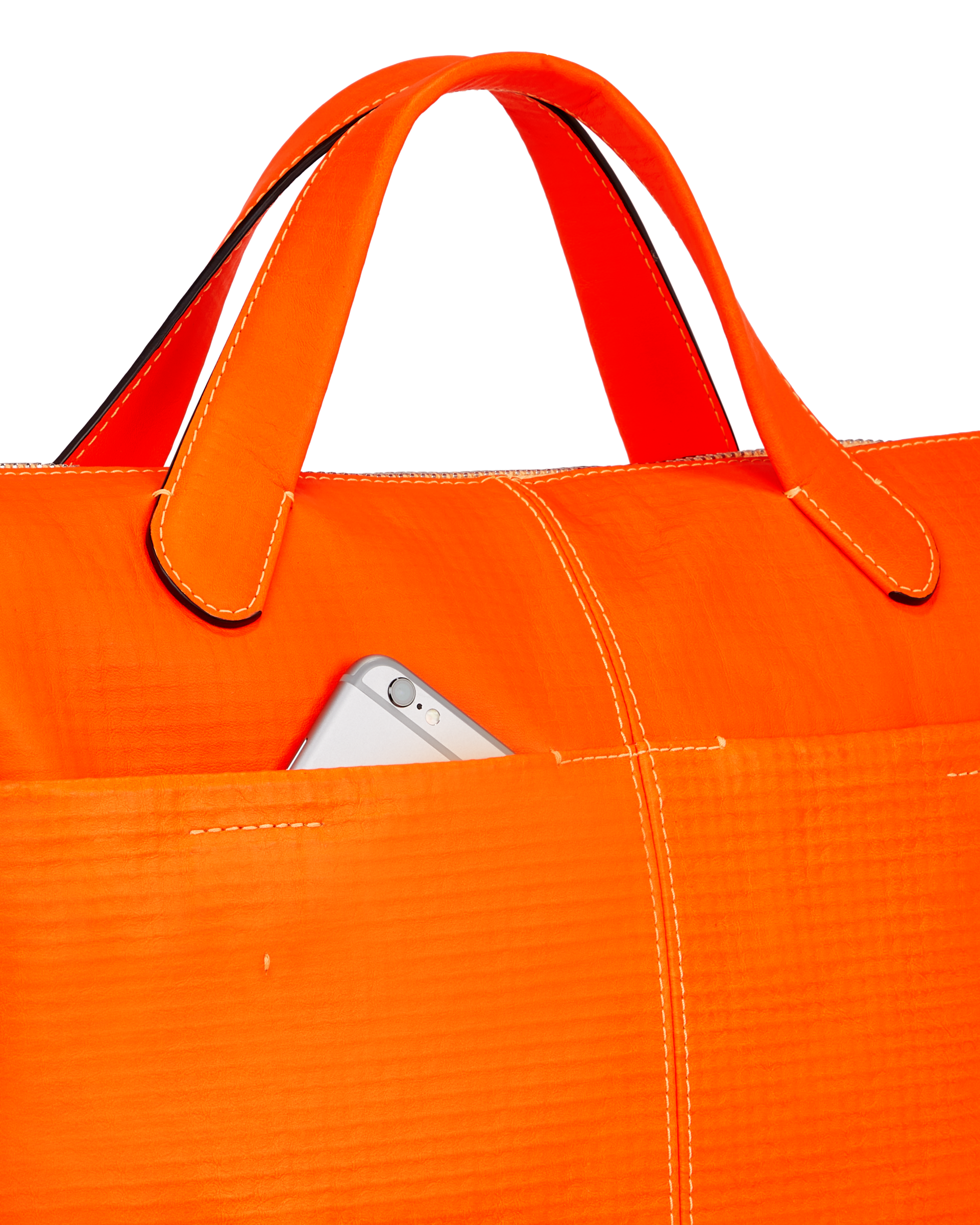 ECCO TOTE L - Orange - Detail-2