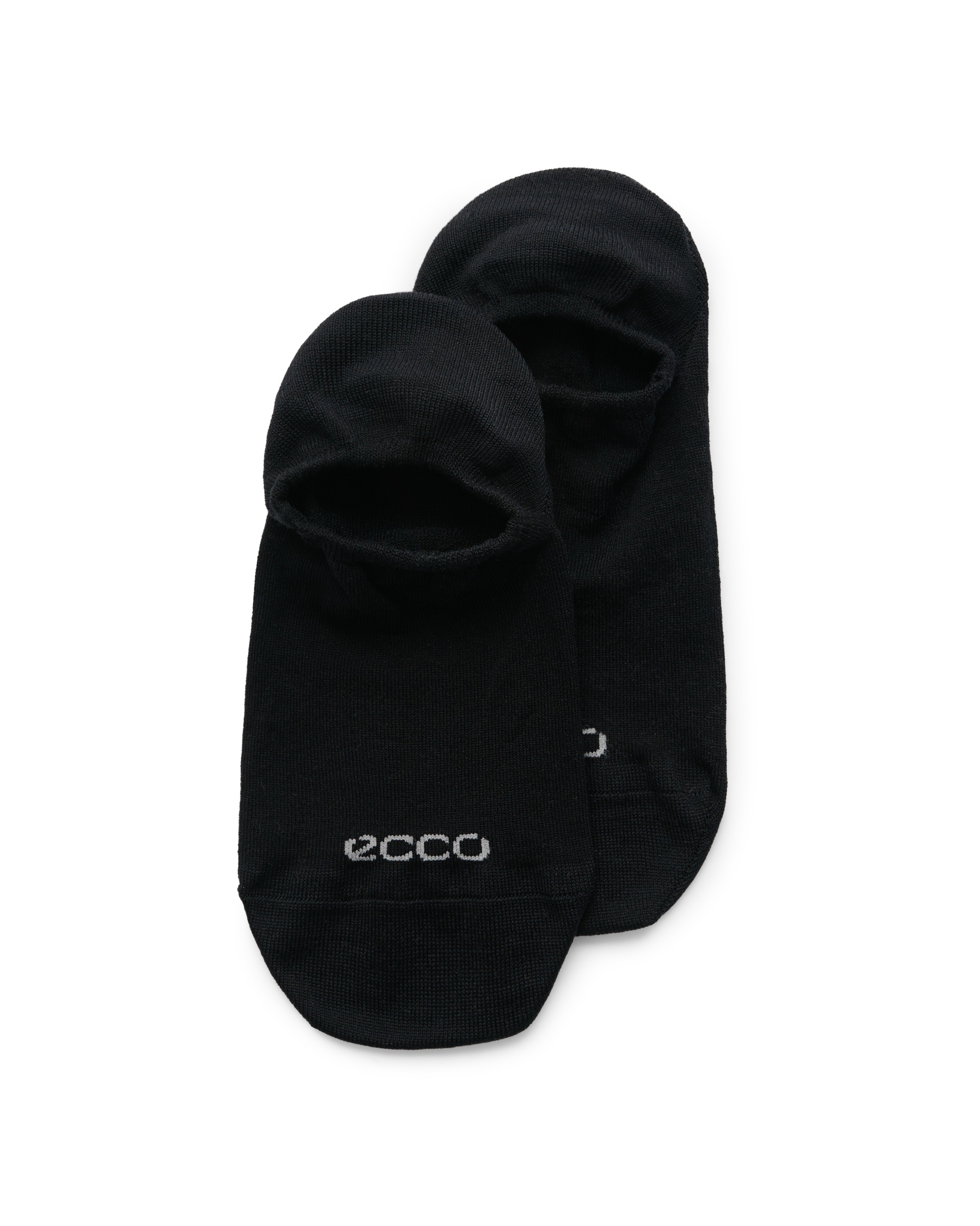 Unisex ECCO® Classic No-Show Socks - Black - Main