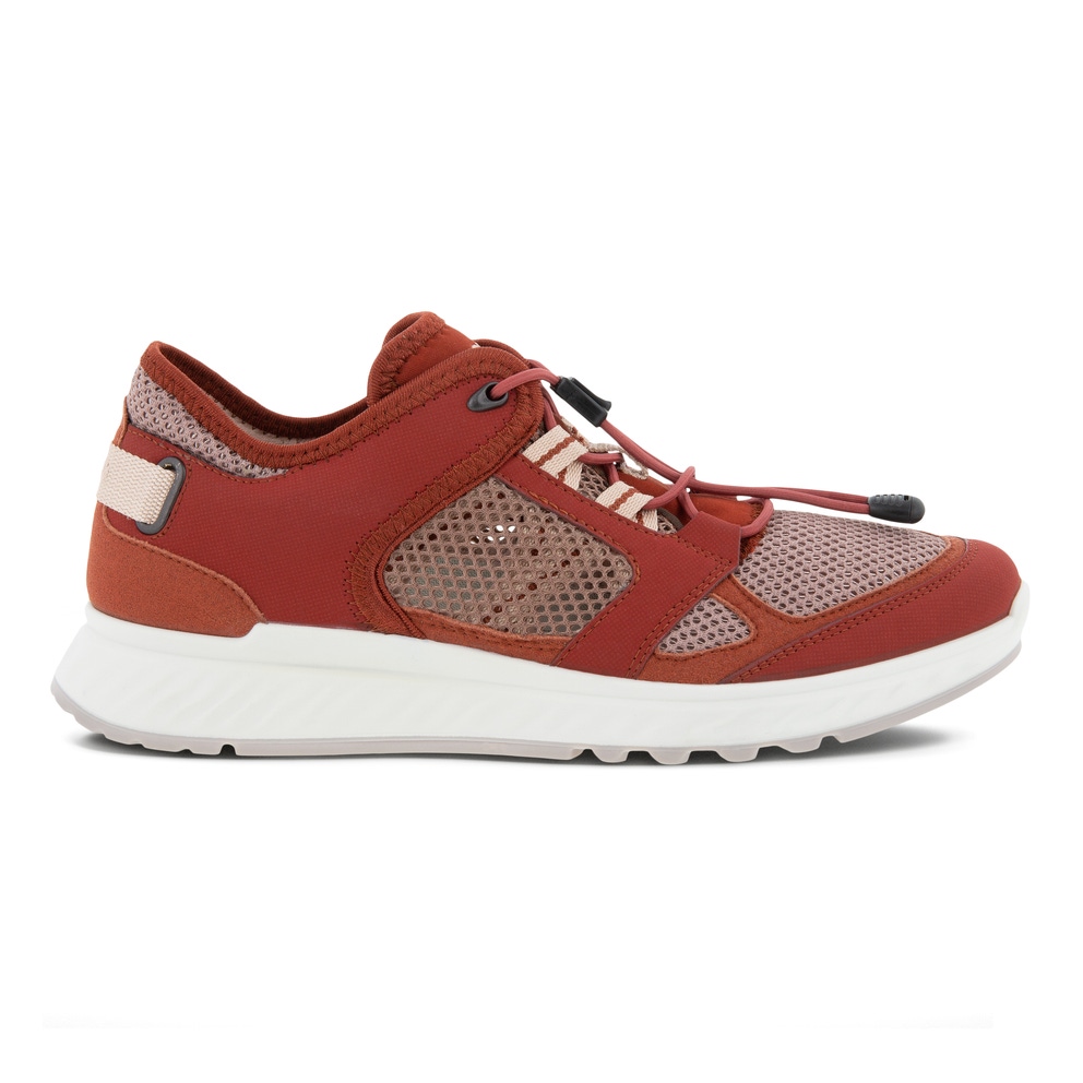 Women's ECCO® Exostride Outdoor Sneaker - Brown - Outside