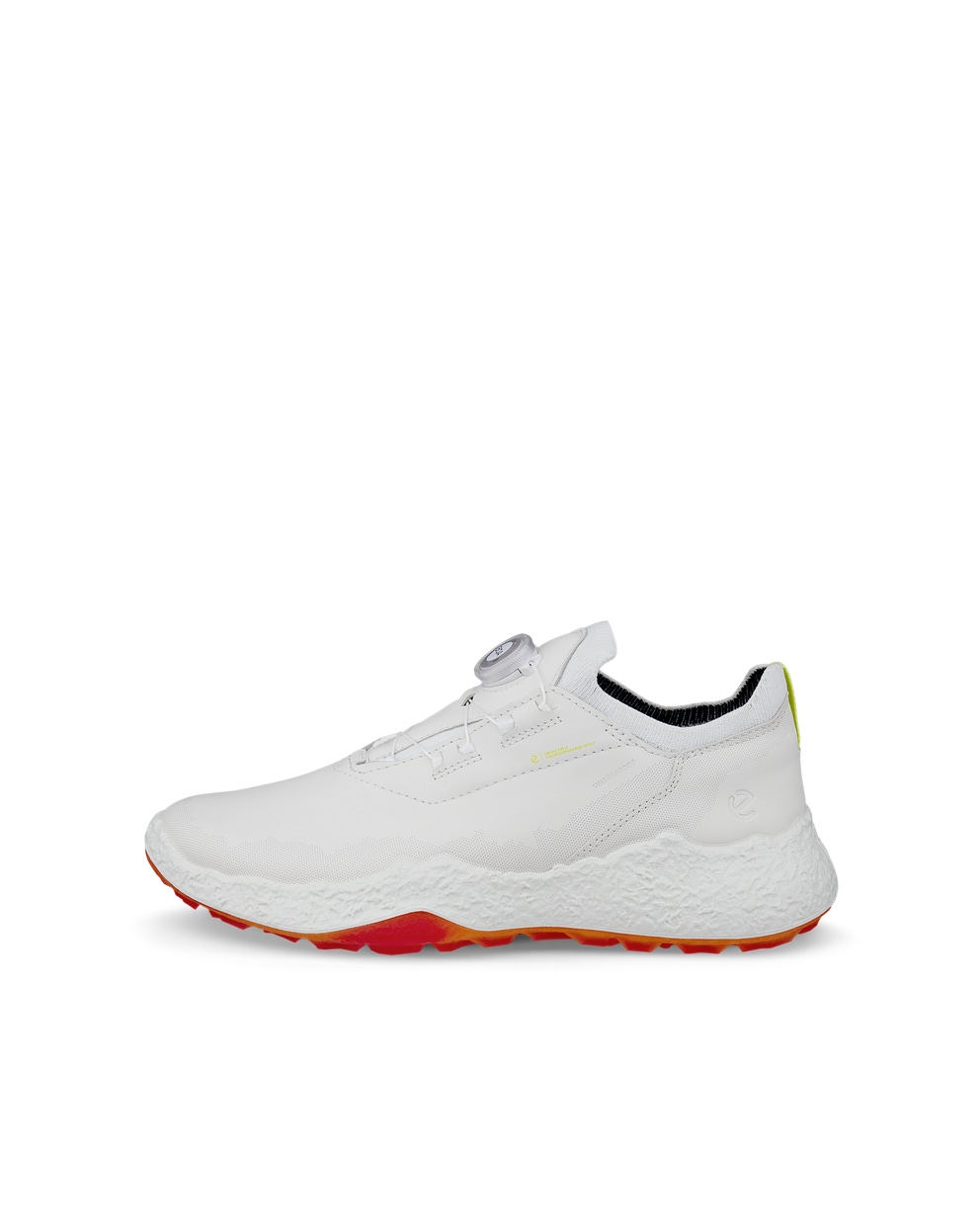 ECCO Golf BIOM H5 Hybrid ウィメンズ レザーウォータープルーフゴルフシューズ - White - Outside