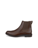 Men's ECCO® Metropole London Leather Chelsea Boot - Brown - Outside