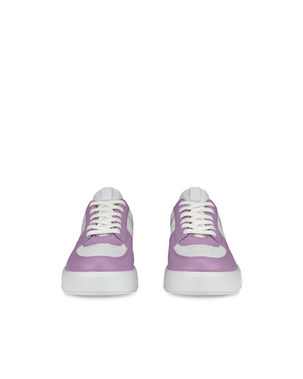 ECCO® Street 720 baskets en cuir Gore-Tex pour femme - Violet - Front pair