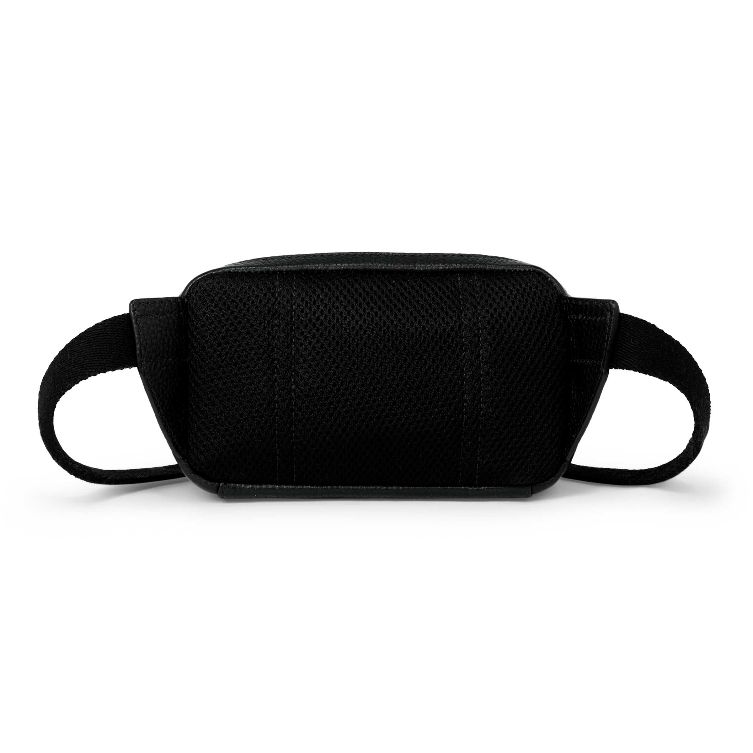 ECCO® Leather Waist Bag - Black - Back