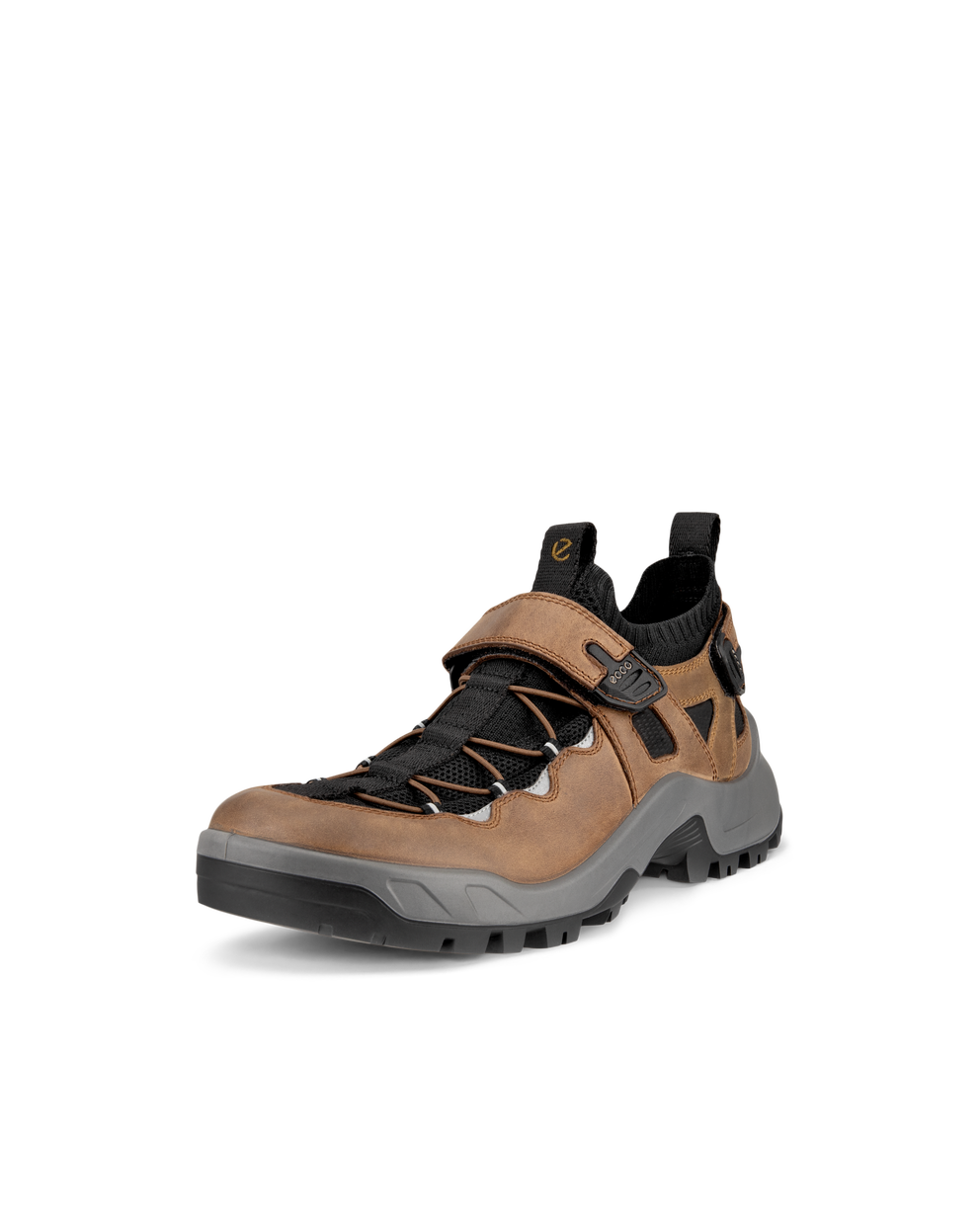 Men's ECCO® Offroad Nubuck Outdoor Shoe - Brown - Main