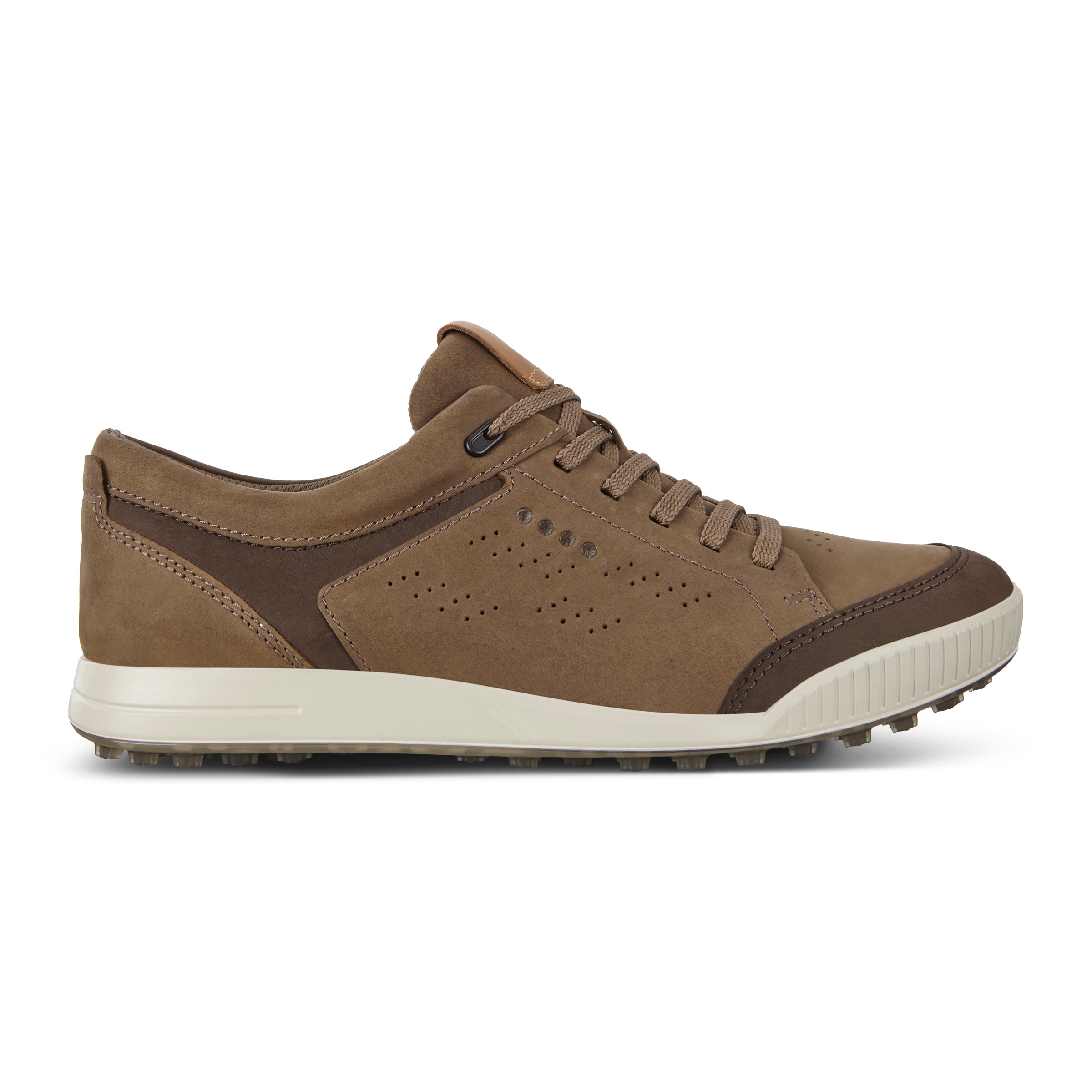 ECCO Golf Street Retro Men's Shoe - Brown - Outside