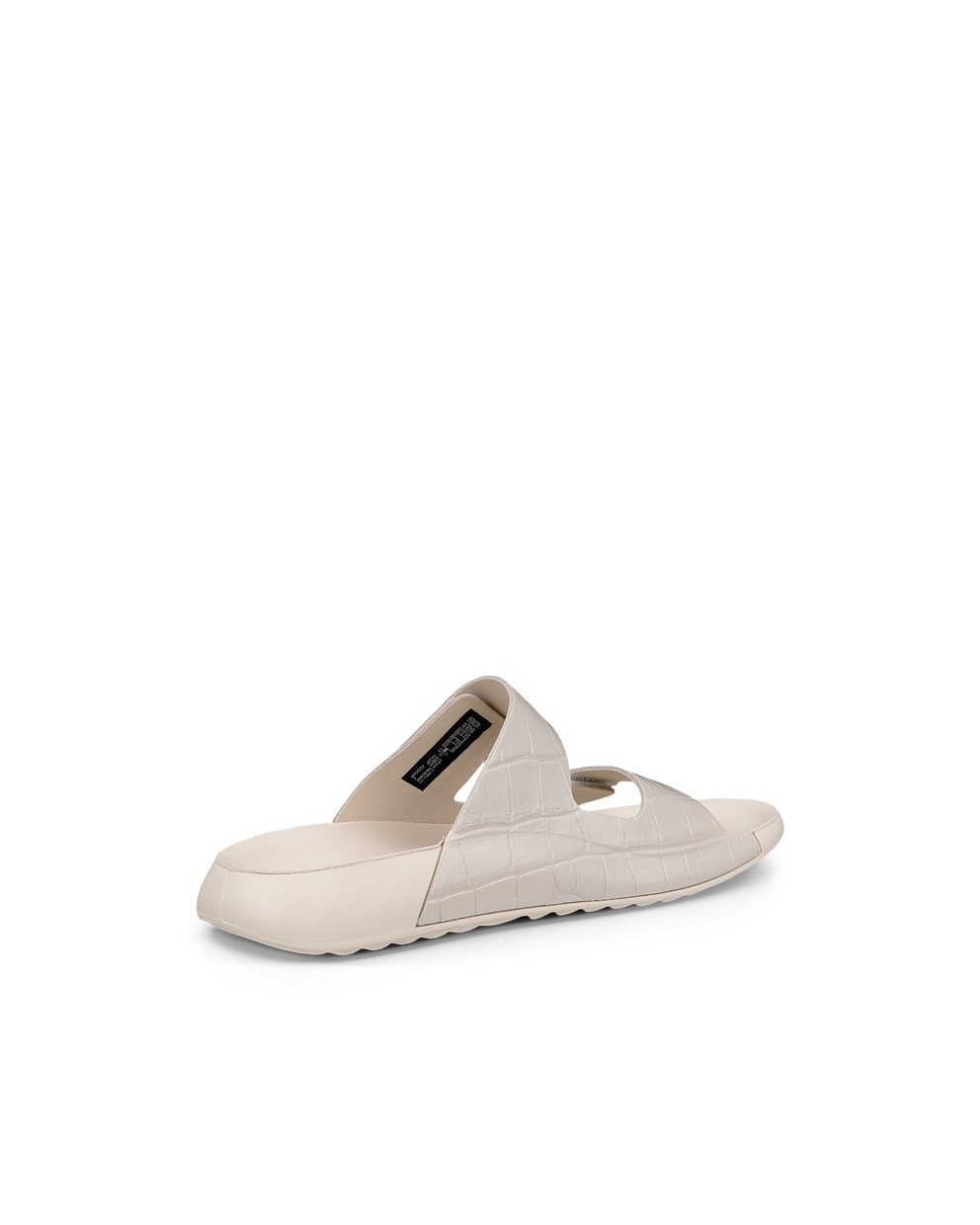 ECCO COZMO 2-STRAP WOMEN'S SLIDE SANDAL - Beige - Back