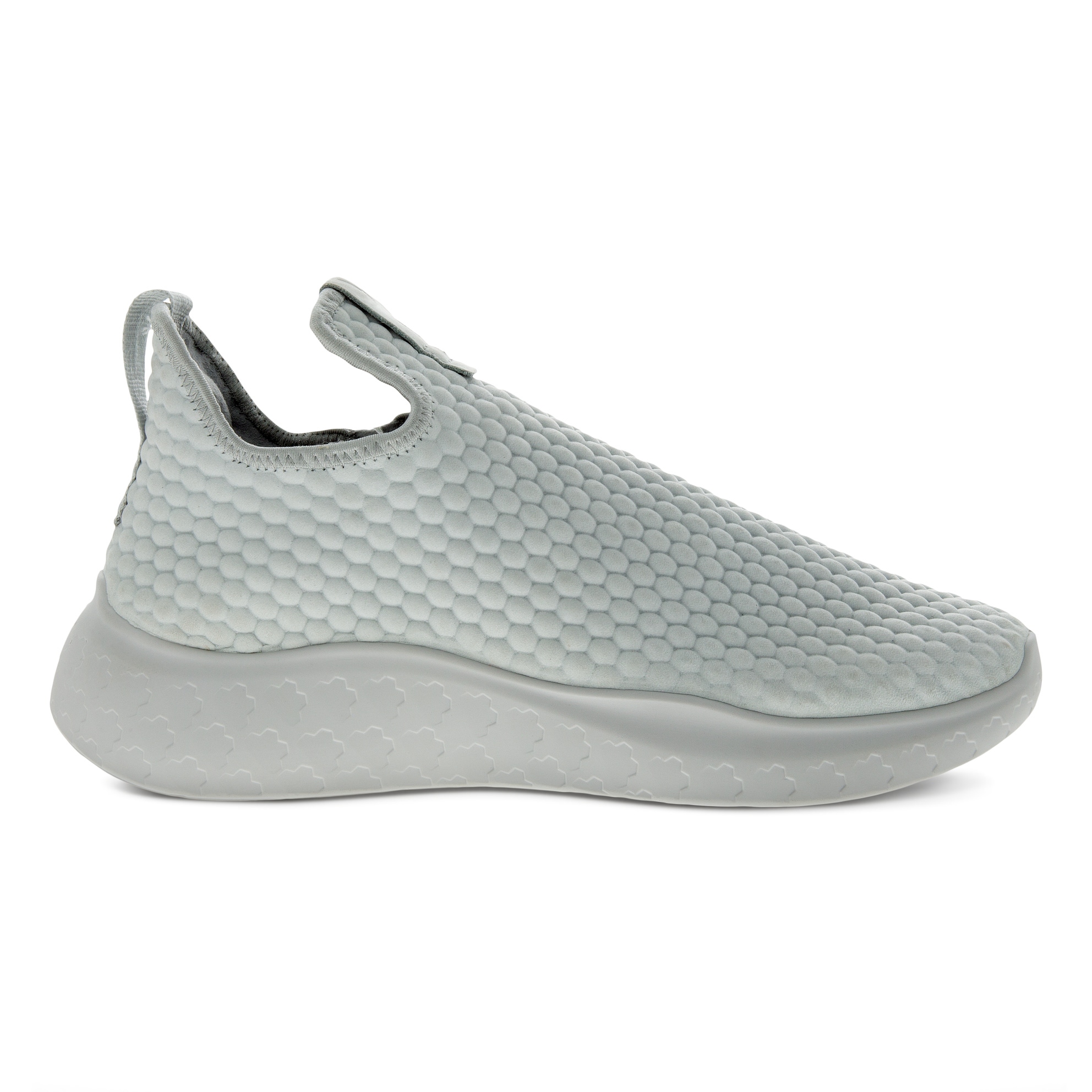 Men's ECCO® Therap Nubuck Slip-On Sneaker - Black - Outside