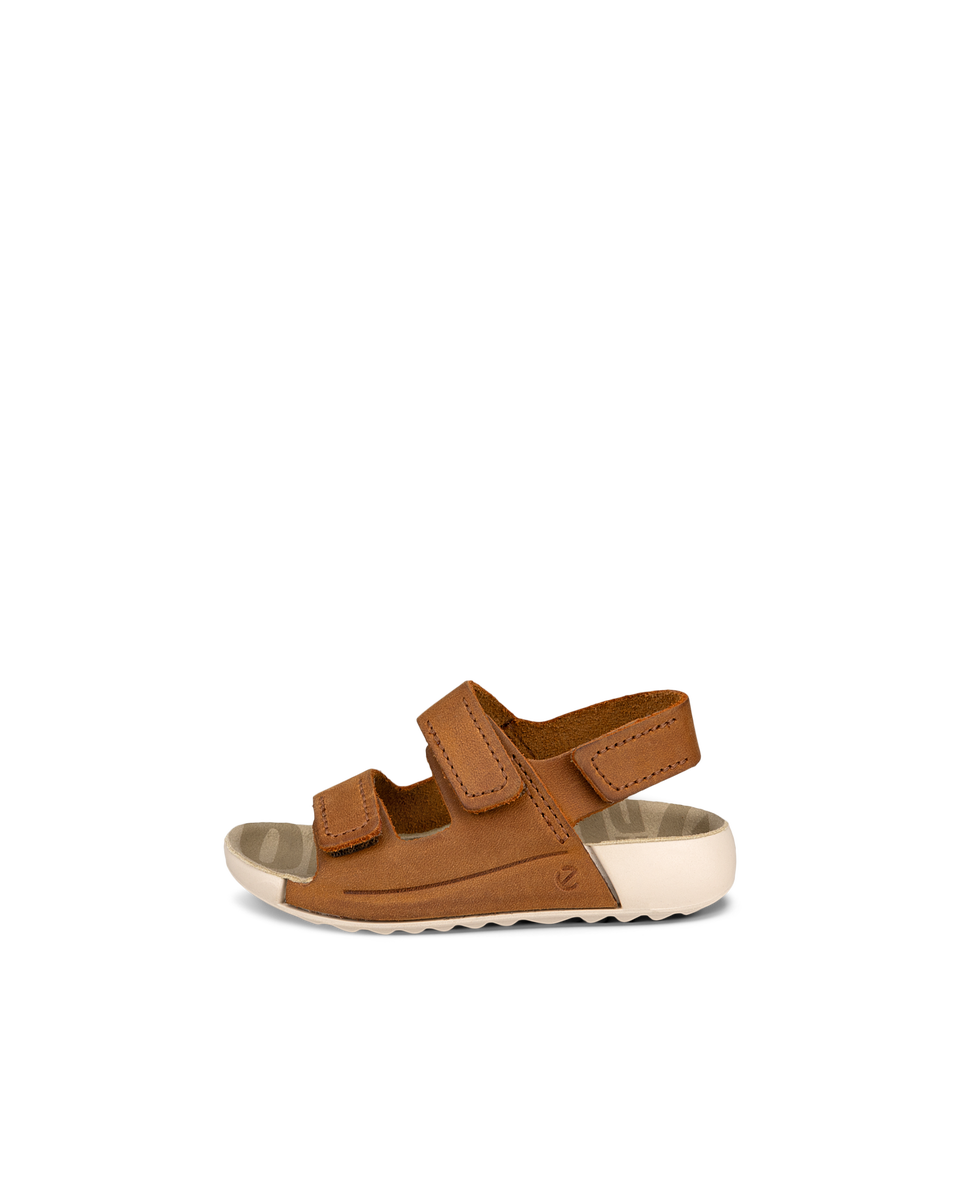 ECCO® Cozmo rihmadega nubuknahast sandaalid lastele - Pruun - Outside