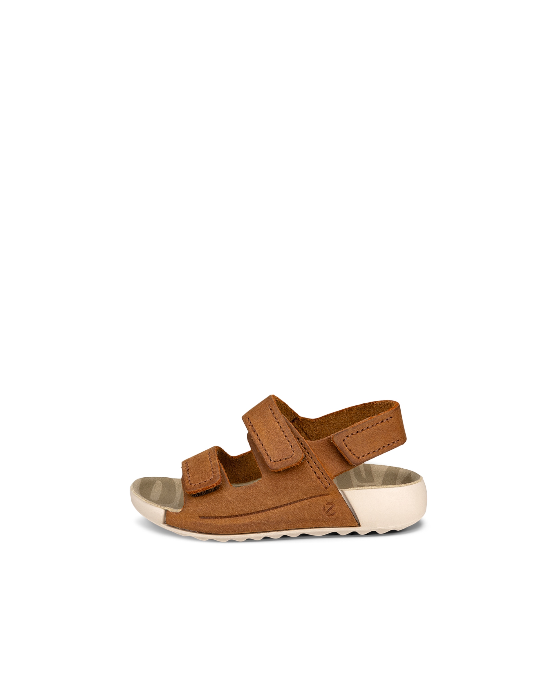 Sandalias con dos tiras de nobuk  ECCO® Cozmo para niño/a - Marrón - Outside