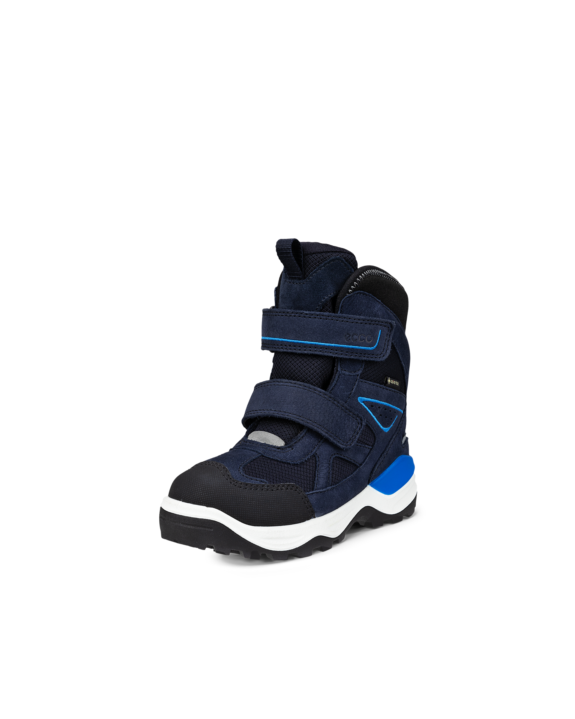 Botines de invierno de nobuk Gore-Tex ECCO® Snow Mountain para niño/a - Azul - Main