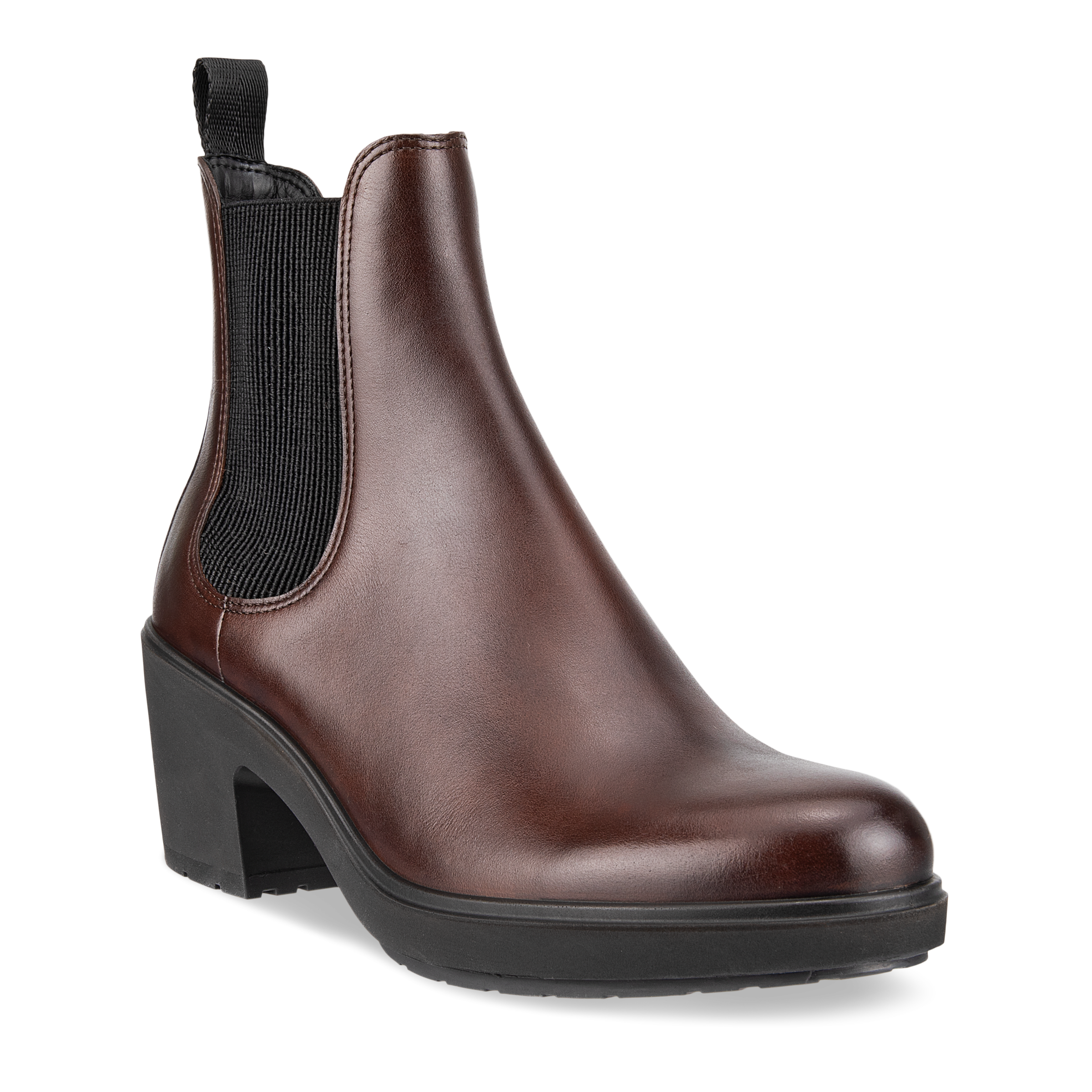 Women s ECCO Metropole Zurich Leather Chelsea Boot Brown