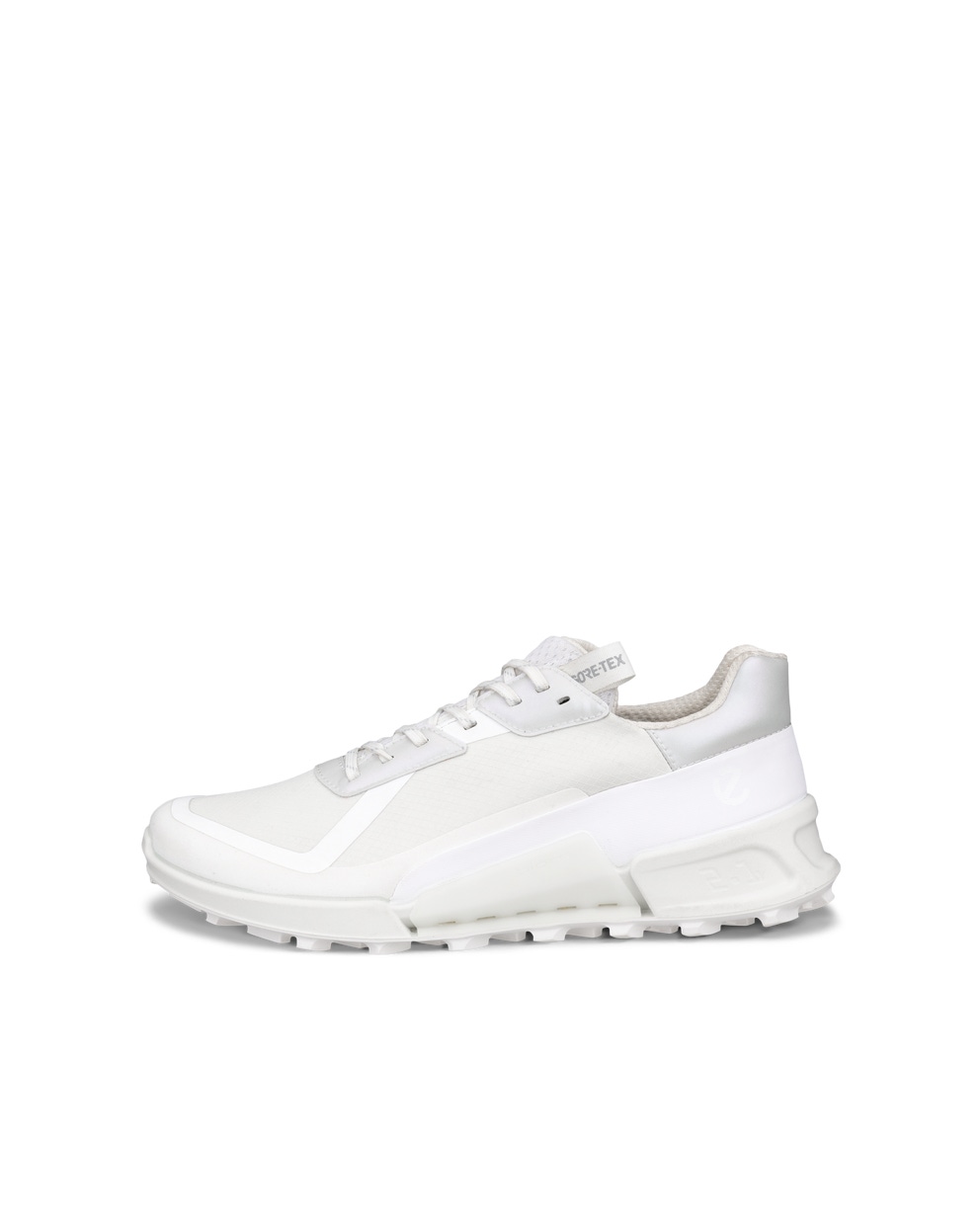 Women's ECCO® BIOM 2.1 X Country Textile Gore-Tex Trail Running Shoe - White - Outside