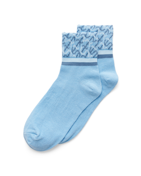 Calcetines tobilleros ECCO® para mujer - Azul - Main