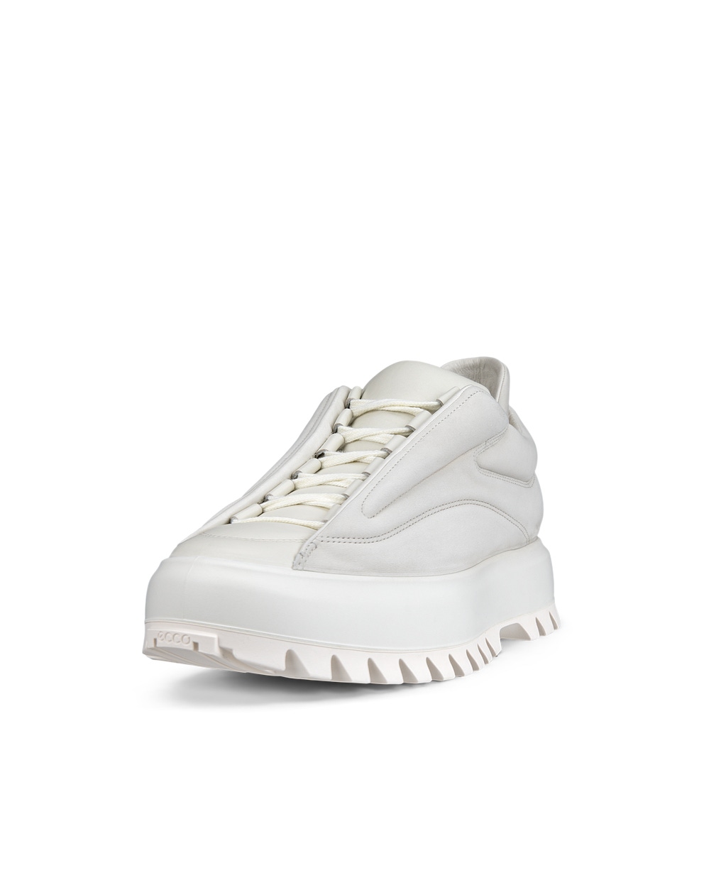 ECCO Street Ace RAL7000 メンズ ヌバックスニーカー - White - Main