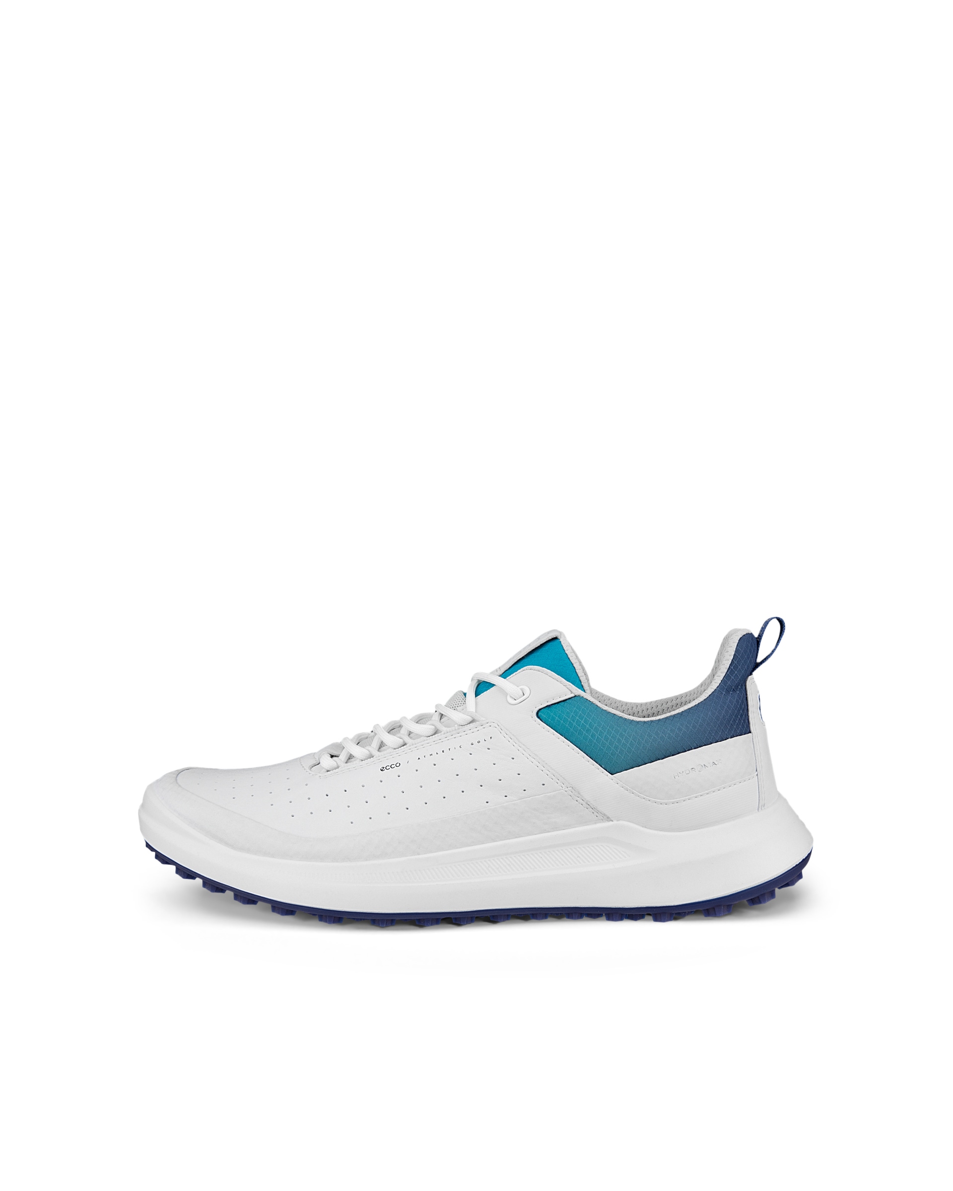 Men's ECCO® Golf Core Leather Golf Shoe - White - Outside