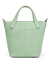 ECCO® 가죽 토트백 - Green - Back