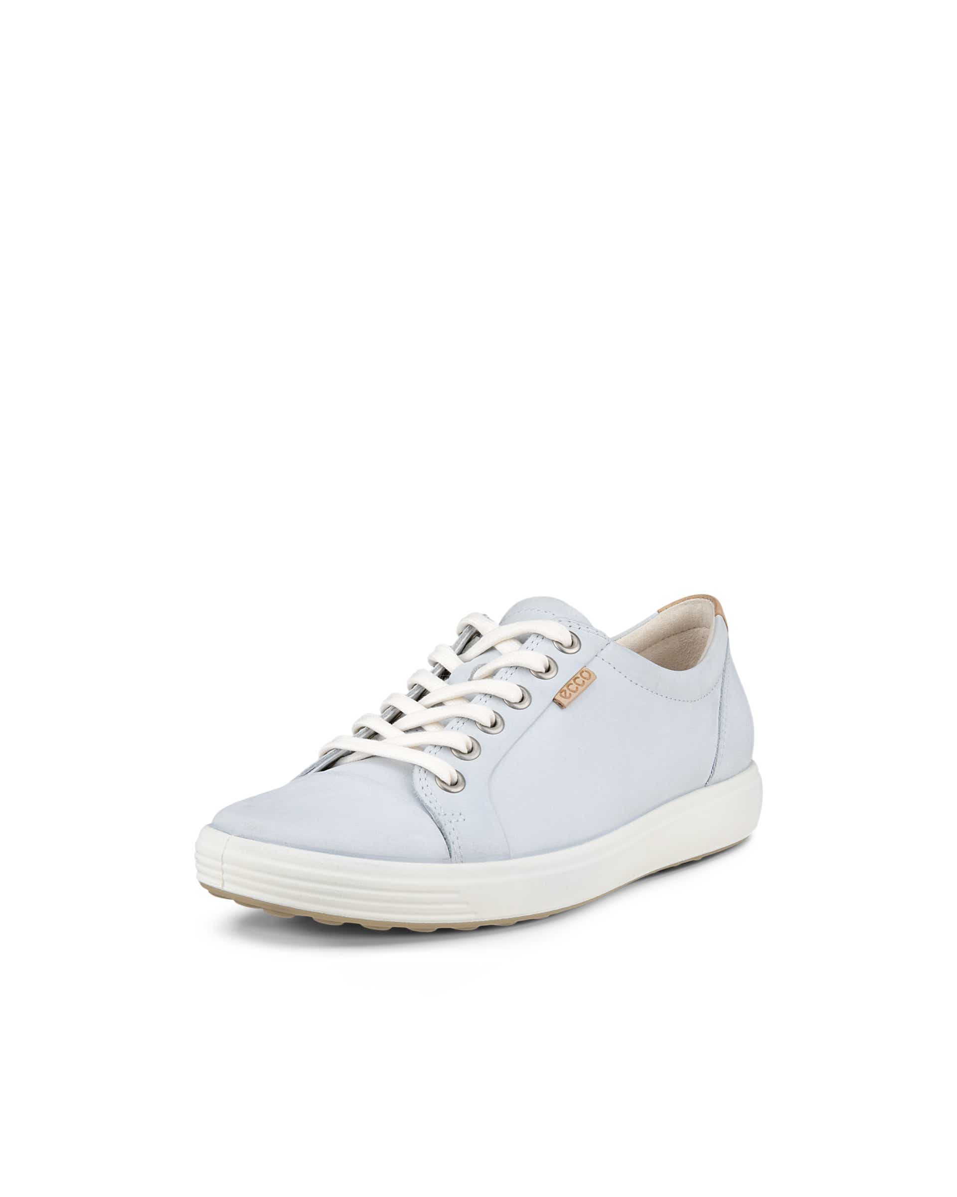Zapatillas de nobuk ECCO® Soft 7 para mujer - Azul - Main