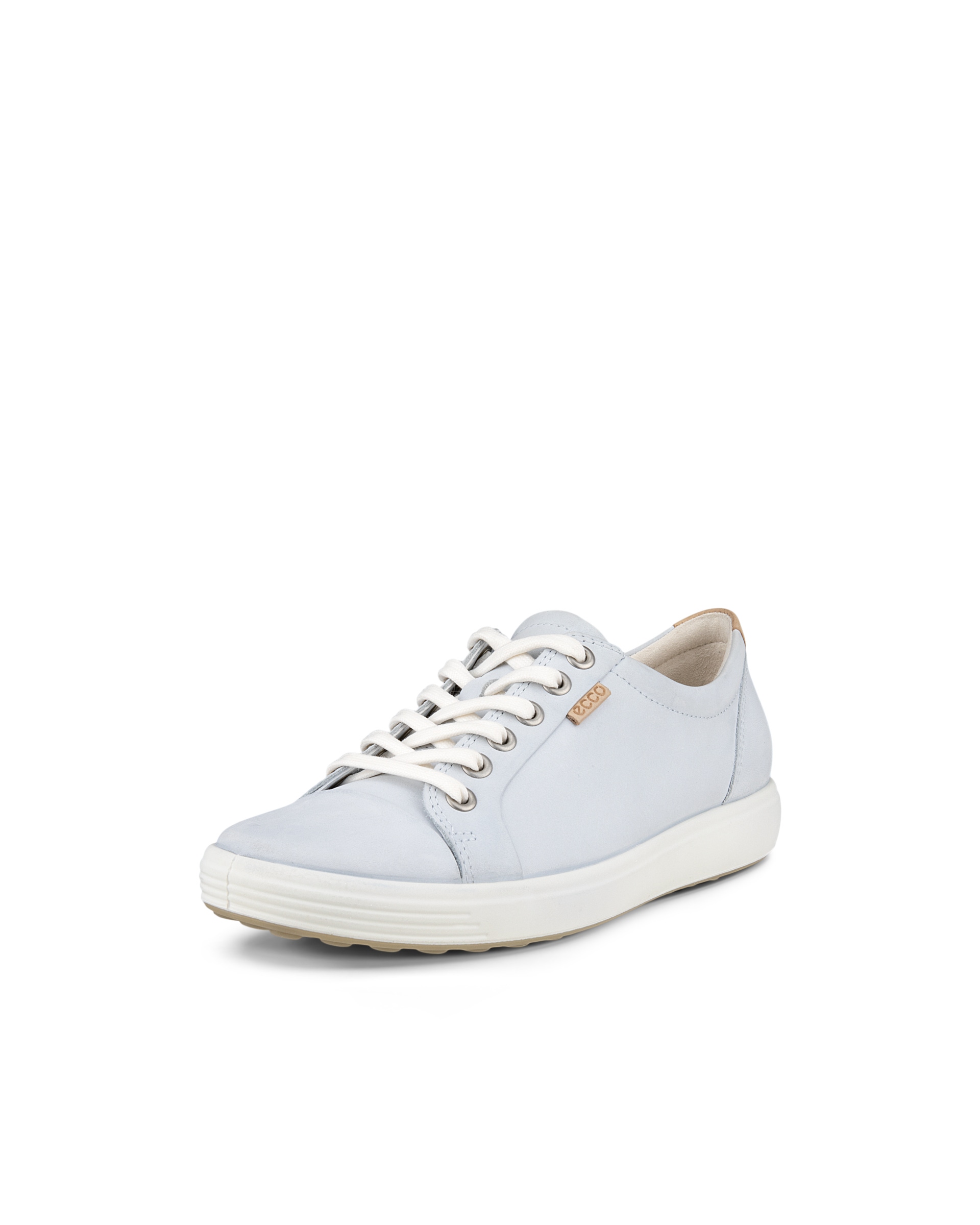 Zapatillas de nobuk ECCO® Soft 7 para mujer - Azul - Main