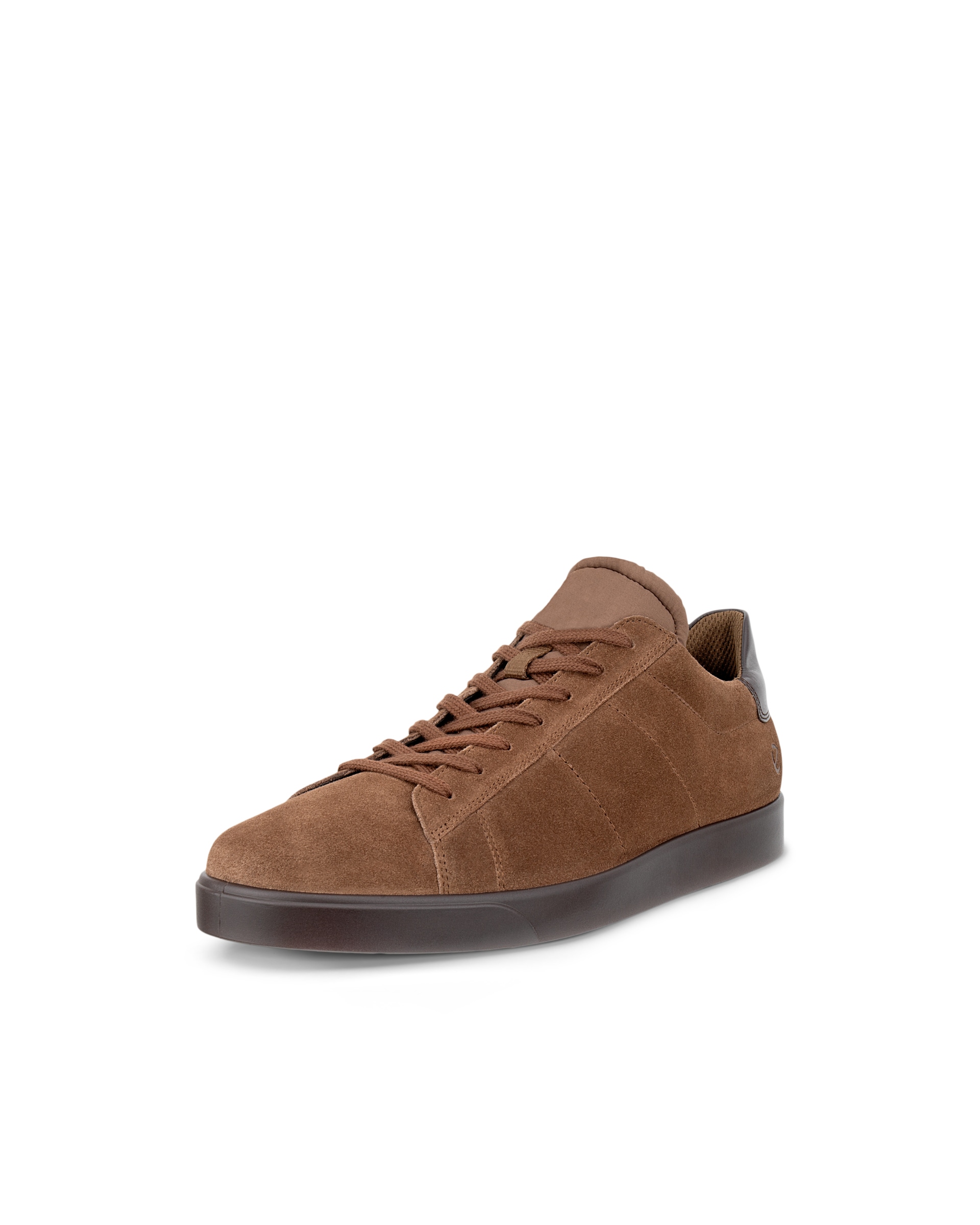 Pánské velurové tenisky ECCO® STREET LITE - Hnědá - Main