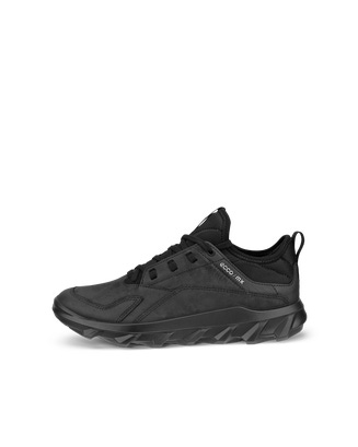 Women's ECCO® MX Low Nubuck Outdoor Sneaker - Black - Outside