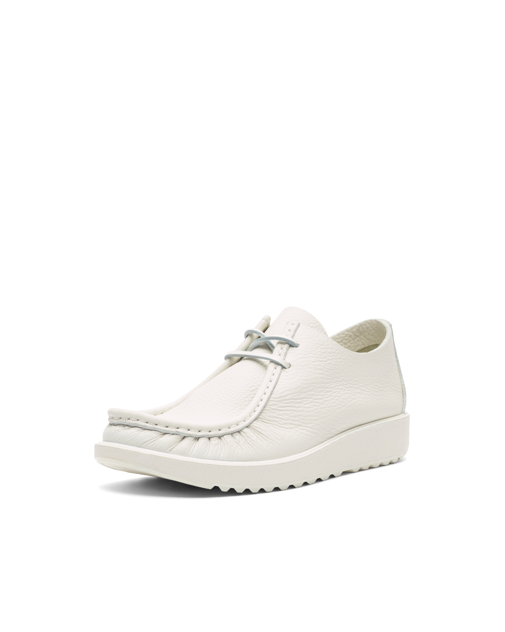 ECCO®.Kollektive Joke Leather Lace Shoe | White