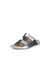 Women's ECCO® Cozmo Leather Two-Strap Sandal - Metallics - Main