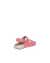 Kids' ECCO® Cozmo Leather Two Strap Sandal - Pink - Back