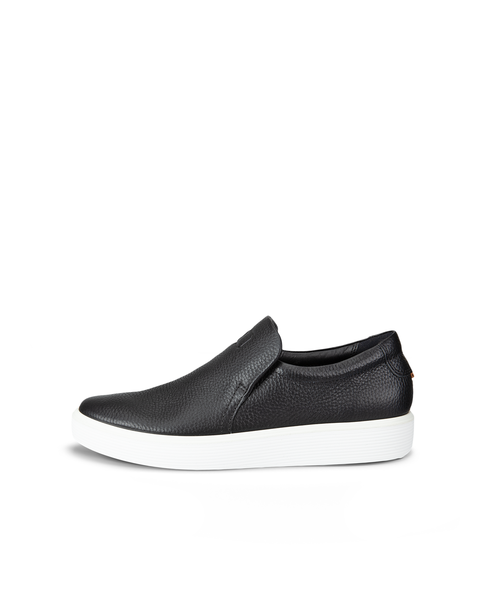 Women's ECCO® Soft 60 Leather Slip-On Sneaker | Black