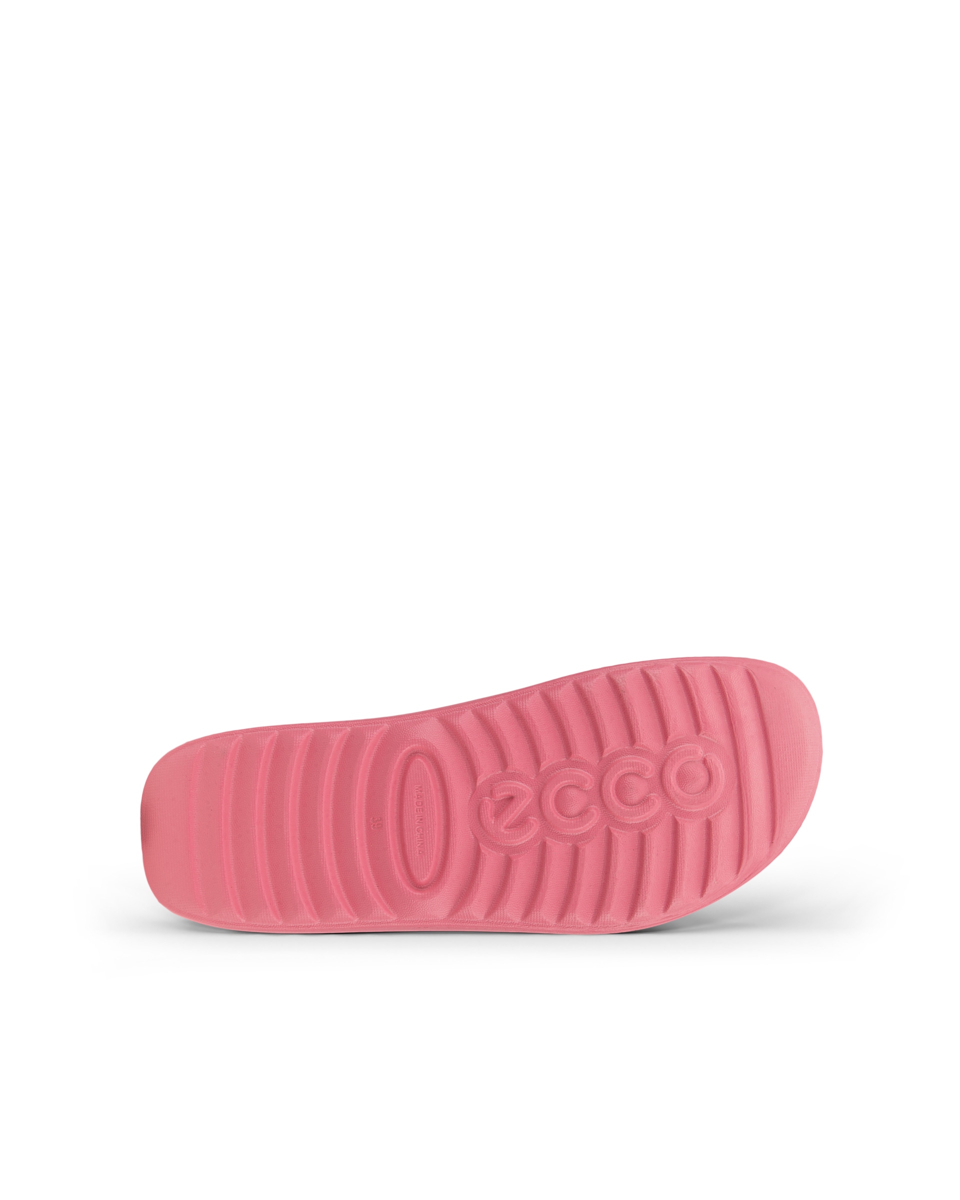 Women's ECCO® Cozmo Slide Slider - Pink - Sole