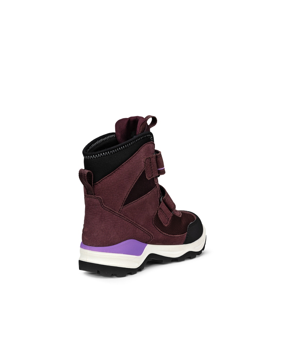 Botines de invierno de nobuk Gore-Tex ECCO® Snow Mountain para niño/a - Violeta - Back