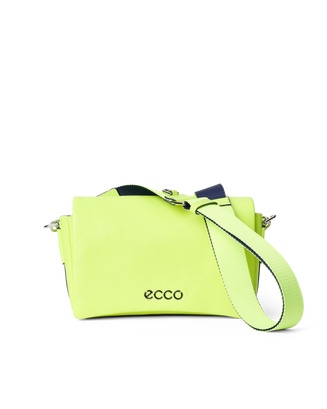 ECCO® Pinch Leather Crossbody Bag - Yellow - Main