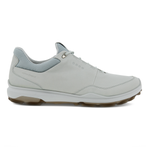 Men's ECCO® Golf BIOM Hybrid 3 Leather Shoe - Grey - Outside