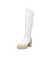 Women's ECCO® Shape Sculpted Motion 55 Leather High-Cut Boot - White - Main